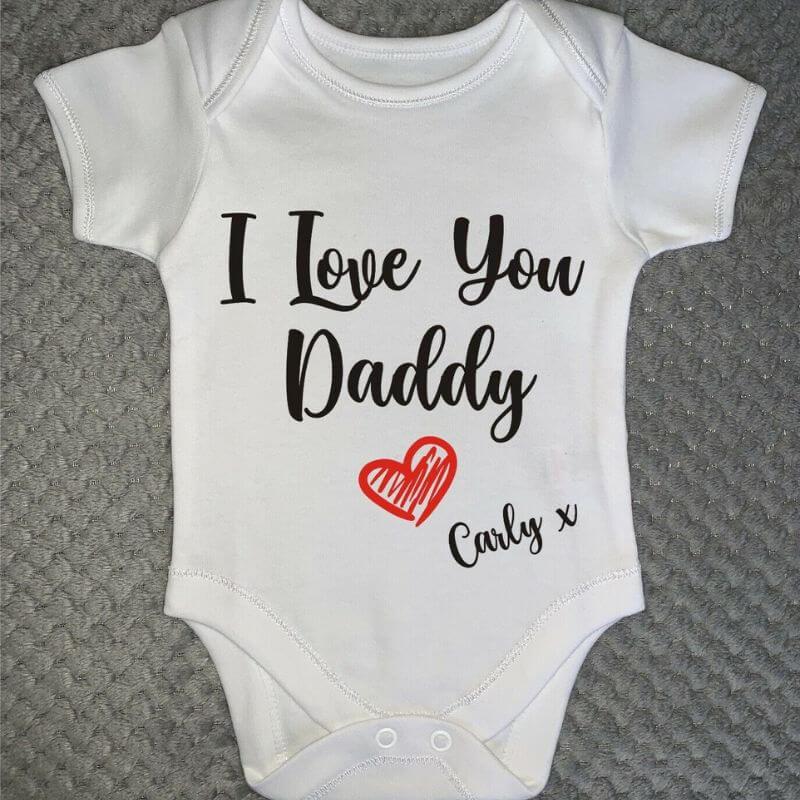 I Love You Daddy Baby Grow