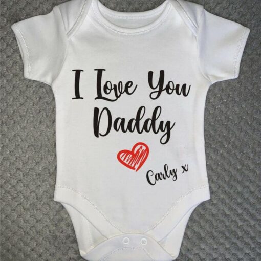 I Love You Daddy Baby Grow