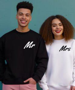 Personalised Matching Mr and Mrs Sweaters