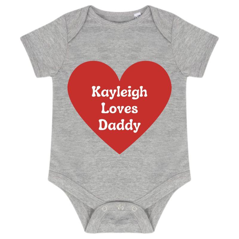 Daddy clearance baby grow